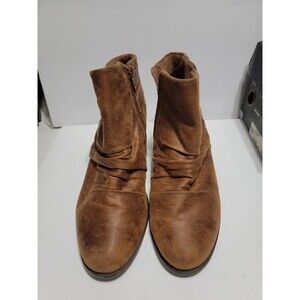 Baretraps Reinella Ankle Boots Womens Size 11 Shoes Comfort Block Heel Booties